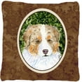 thumbnail image 1 of Carolines Treasures SS8732PW1414 Australian Shepherd Decorative Fabric Pillow, 1 of 4