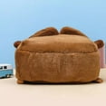 thumbnail image 4 of Students School Bag  Cartoon Casual Cute Handbag Capybara Plush Backpack Shoulder Bag Animals Bag B, 4 of 8