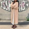 thumbnail image 2 of Ediodpoh Long Cardigan Sweaters for Women Belted Cozy Autumn Winter Sweater Casual European Style for Layering Khaki L, 2 of 4