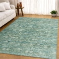 thumbnail image 6 of Addison Rugs Mayfield Premium Machine Washable Transitional Ikat Teal Rectangle Rug, 10' x 14', 6 of 6