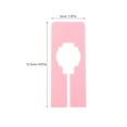 thumbnail image 2 of Luxshiny 10Set Hanger Size Tags Pink Plastic For Retail Store Display For Clothes, 2 of 8