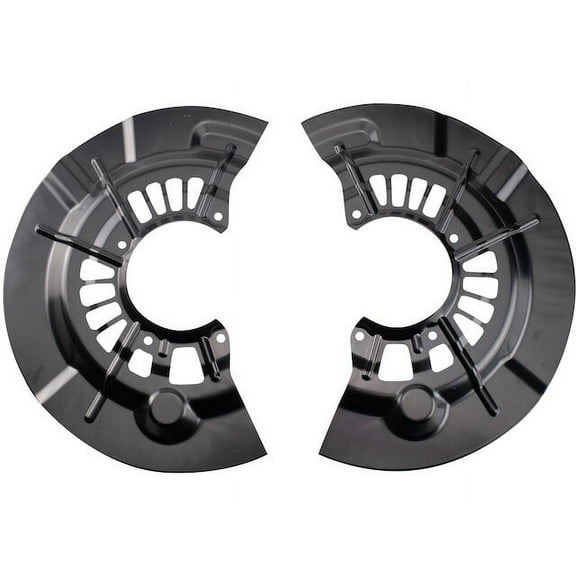 Front Brake Dust Shield 2 Piece - Compatible with 2012 - 2016 Toyota Avalon 2013 2014 2015