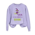 thumbnail image 2 of Neewe Womens Oversized Sweatshirts Hoodies Halloween Crewneck Sweaters Casual Tops Comfy Fall Fashion Outfits Winter Clothes 2025, 2 of 4