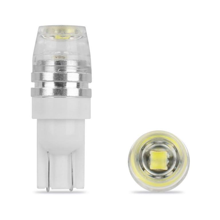 Ampoules Wedge Base T10 - 12 LEDs 12V 10W - Blister de 2 Ampoules