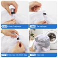 thumbnail image 2 of 3Pcs Mesh Laundry Bags Washing Machine Mesh Wash Bags Jumbo for Delicates Clothes,Bed Linen,Toys with Drawstring Closure Sturdy(3 XXLarge 28 x 26 Inches), 2 of 6