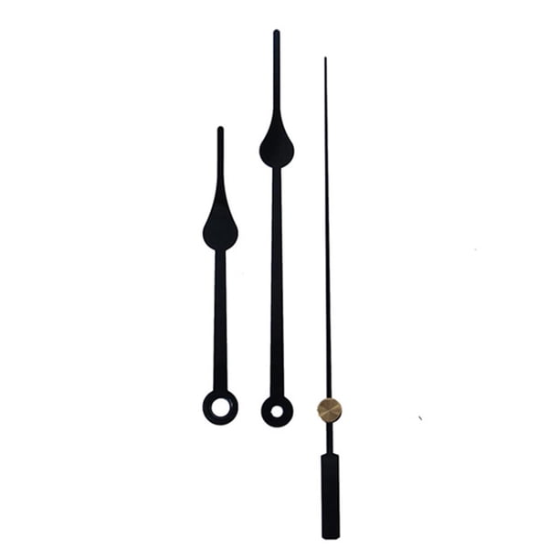 Billuyoard Reloj de punto de cruz colgante moderno, accesorio de reparación de columpio, colgador de repuesto de cuarzo decorativo, reemplazo de relojería Decoración del hogar Negro Billuyoard HA062371-01