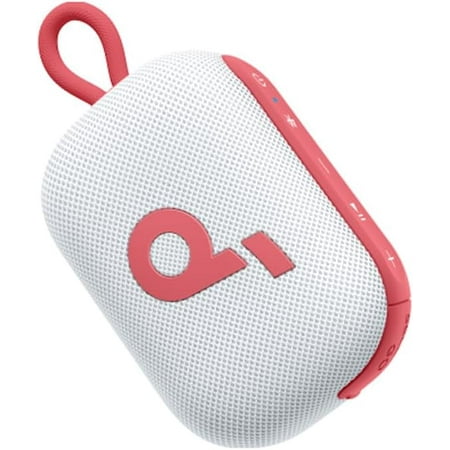 Soundcore Select 4 Go Bluetooth Shower Speaker by Anker, IP67 Waterproof/Dustproof, Portable, Wireless, 20H Playtime, Floatable, Powerful Sound, Electronics for Outdoors/Home/Office/Travel/Party-Red