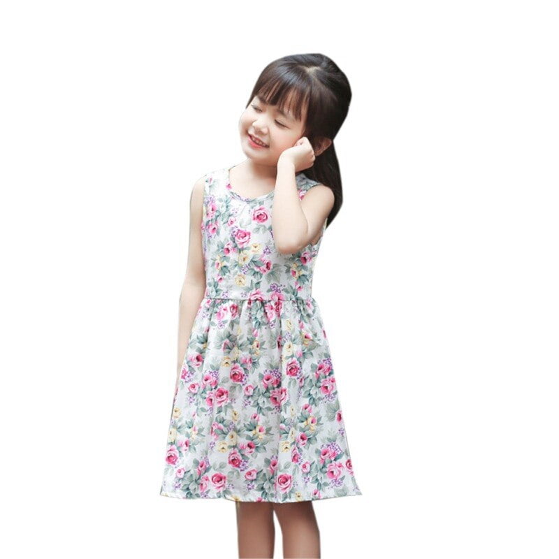 floral print dress for kids