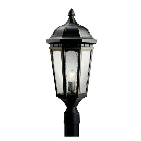 Kichler 9532 Courtyard 1 Light Outdoor Post Light - Bronze