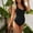 Black, variant on Maternity Swimwear Pregnancy Women One Piece Swimsuit Premama Backless Bodysuit Solid Bathing Suit Plus Size Pregnant Monokinis