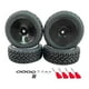 thumbnail image 5 of Paquete de 4 neumáticos de goma 75 mm para 144001 124019 para piezas de actualización de orugas en carretera / todoterreno modelo HSP Negro Yotijar  rc ruedas y neumáticos, 5 of 6