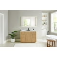 thumbnail image 3 of Altair-14 48" Single Bathroom Vanity in Washed Light Brown with Grain White, 3 of 16