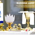 thumbnail image 4 of SHISUYAN Fireproof LED Lotus Lights For Incense Use 2Pack 2.75X2.75X4.72In, 4 of 8