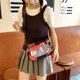 thumbnail image 3 of Bolso Mensajero Estético Hombro Con Ventana Transparente Muy Buen Gusto Escolar Cuero PU, 3 of 9
