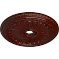 thumbnail image 3 of 35 1/8"OD x 4 7/8"ID x 2 1/2"P Viceroy Ceiling Medallion (Fits Canopies up to 4 7/8"), Hand-Painted Brushed Mahogany, 3 of 6