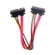 thumbnail image 3 of Adaptador de cable extensor macho a hembra de 22 pines Sata para unidades ópticas HDD, 50,11 Feliz Sencillez, 3 of 5