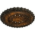thumbnail image 3 of Ekena Millwork 18 1/2"OD x 7/8"ID x 1 1/2"P Sellek Ceiling Medallion (Fits Canopies up to 1 1/8"), Hand-Painted Rust, 3 of 5
