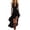 *Black, variant on VBVC Women's Halter V-Neck High-Low Maxi Dress,Ladies Sleeveless Ruffle Flowy Gown,Elegant Boho Summer Party Cocktail Dress For Women,Black,S-3XL