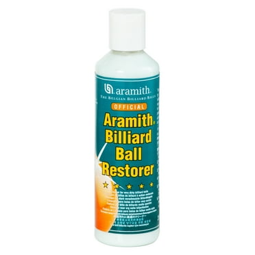 Aramith Phenolic Billiard Ball Care Cue Ball Cleaner and Restorer for Cleaning Restoring Polishing and Caring for Pool Balls (Pool Ball Restorer)
