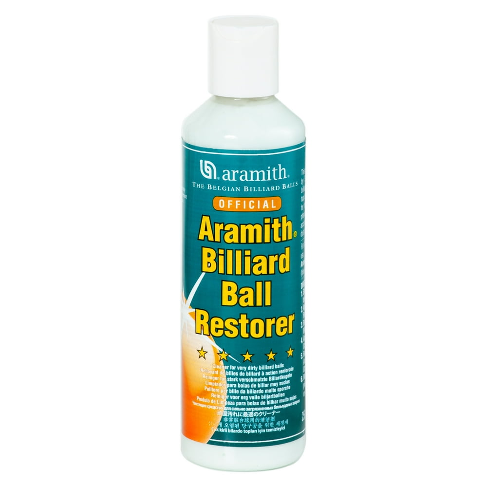 Aramith Phenolic Billiard Ball Care Cue Ball Cleaner and Restorer for