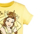 thumbnail image 5 of Disney Princess Belle Toddler Girls French Terry Dress Toddler to Big Kid, 5 of 5