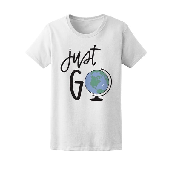 Just Go Travel The World Tee Men's -Image by Shutterstock