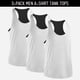 thumbnail image 1 of Paquete de 3 camisetas sin mangas para hombre, camisetas sin mangas, secado rápido, gimnasio, entren Abanopi Chaleco deportivo, 1 of 7