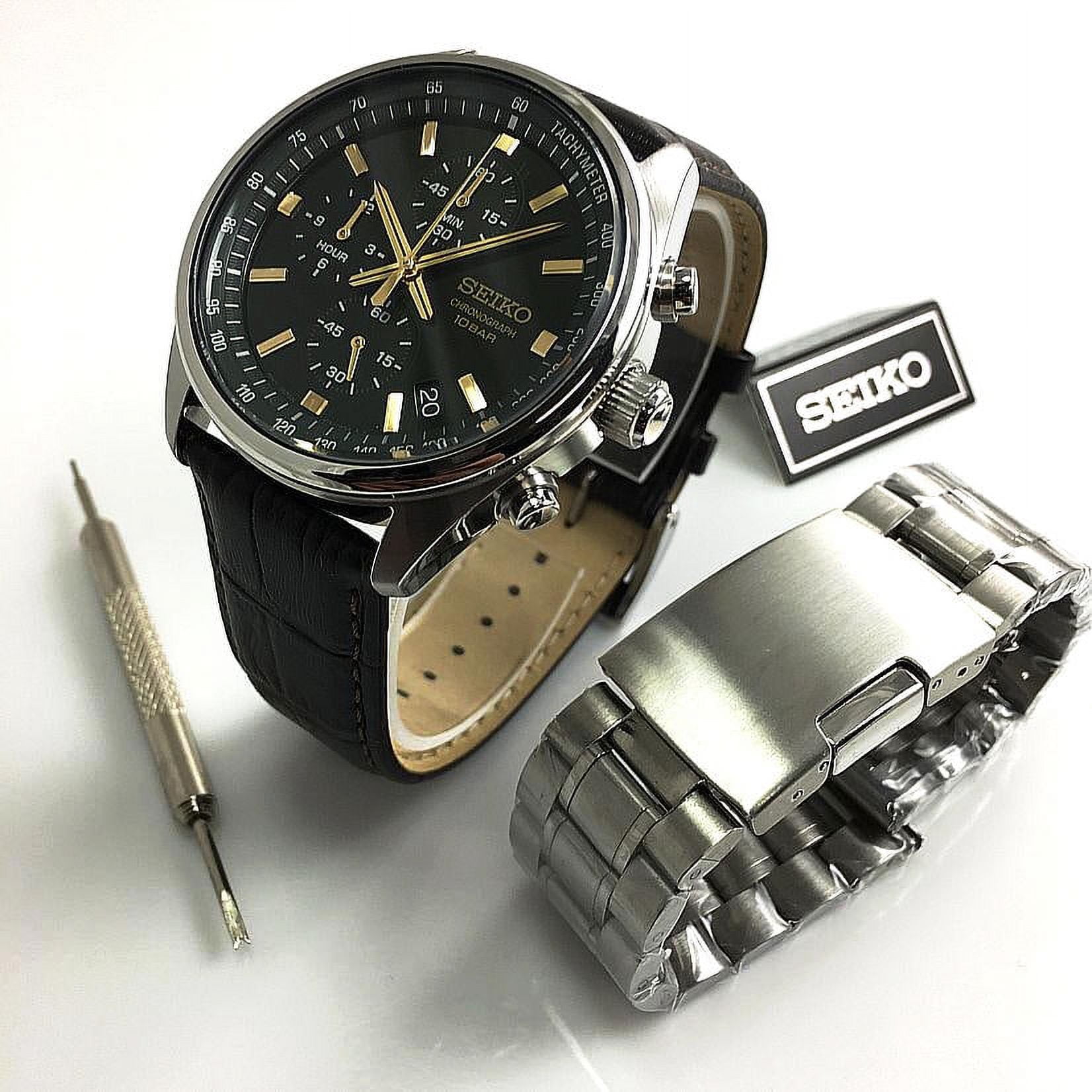 Seiko Men s Chronograph Quartz Watch with Green Dial in Kosovo at 208 Rating 5