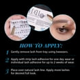 thumbnail image 4 of 4 Packs Ardell Eyelash Individuals DuraLash Naturals Knot-Free Flares Long Black #65054, 4 of 5