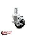 thumbnail image 2 of 3.5 Inch Phenolic Wheel Swivel 7/8 Inch Square Stem Caster with Brake SCC, 2 of 2