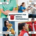 thumbnail image 5 of Paquete de enfermería Dinheiro, soporte para cinta y almacenamiento de utilidad para tijeras de vendaje y suministros de emergencia, uso de estudiantes y enfermeras, 5 of 5