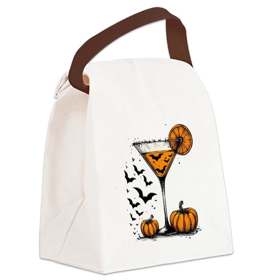CafePress - The Batini - Canvas Lunch Bag with Strap Handle