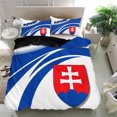 thumbnail image 1 of Slovakia Coat Of Arms Bedding Set Cricket RLT13, 1 of 5