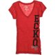 thumbnail image 1 of Camiseta Ecko Unltd. Glitter Stud Vnk Wostyl para mujer rojo extragrande, 1 of 1