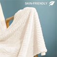 thumbnail image 2 of Flannel Fleece Blanket Off White - Twin ( 90x66 IN ), 2 of 5