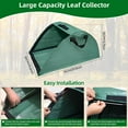 thumbnail image 2 of BPPEG Leaf Collector Leaf Bag Chute, Portable Pop Up Leaf Bags Garden Bag Leaf Bags Reusable, Foldable Dustpan Leaf Pick Up Tools Leaf Loader, Reusable Yard Garden Bags For Leaves Lawn Trash, 2 of 7