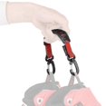 thumbnail image 3 of 2pcs Portable Skates Straps Roller Skates Hanging Handle Buckle Skating Shoes Carriers For Boots Roller Skate Inline Skate Blue, 3 of 5