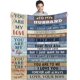 thumbnail image 1 of LHSHID Husband Blanket Husband Birthday Gifts Blanket Husband Gifts from Wife Flannel Blanket Bed Blankets and Throws 60"x80", 1 of 7