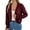 Red, variant on Ediodpoh Cardigan for Women Knit Cardigan Long Sleeve Open Front Lace Hollow Out Boho Sweater Short Coat Fall Winter Grey L