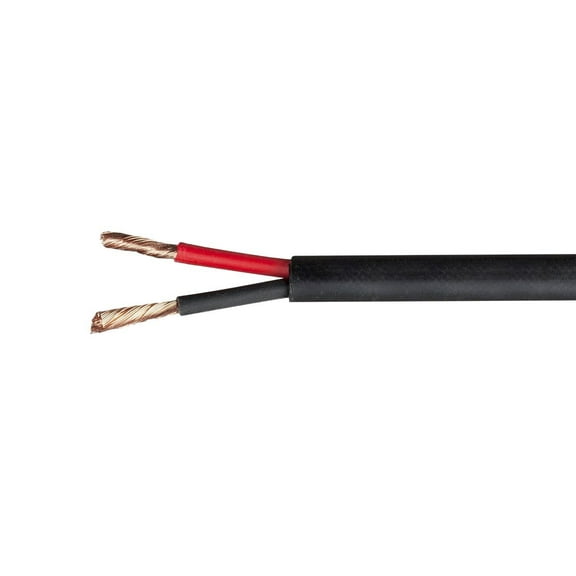 Monoprice Speaker Wire, CMP Rated, 2-Conductor, 14AWG, 1000ft, Black