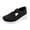 Black, variant on YDFCWXW 4.5-12 Girls Summer Hollow Running Shoes Elastic Band Mesh Breathable Sneakers Soft Lightweight Casual Beach Shoes (Black, 11)
