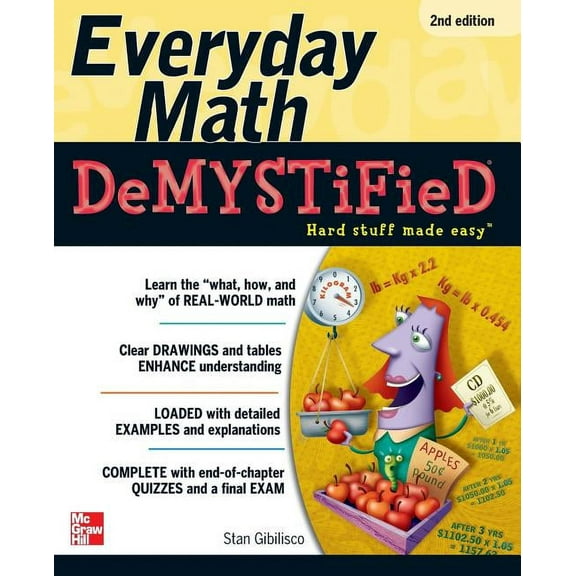Everyday Math Demystified, (Paperback)