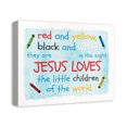 thumbnail image 2 of Creative Products Jesus Loves 20x16 Canvas Wall Art, 2 of 5