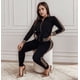thumbnail image 1 of Traje de dos piezas con costura y estampado de ocio, nuevo estilo, Europa y Estados Unidos, 2024, 1 of 5
