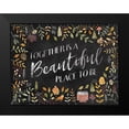 thumbnail image 2 of Marshall, Laura 18x15 Black Modern Framed Museum Art Print Titled - Woodland Whimsy II Black, 2 of 5