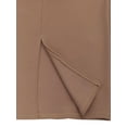 thumbnail image 5 of MixMatchy Women's Casual Classic Bodycon Pencil Skirt, 5 of 5