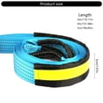 thumbnail image 3 of Multipurpose Vehicle Recovery Strap Secure Hooking Designs Towing Strap Roadside Assistance Tool Multipurpose Tow Cord, 3 of 8