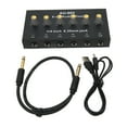 Mini Sound Mixer 6 Mono Channel 3 Stereo Channel Low Noise 6.5mm Input