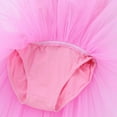 thumbnail image 6 of Aiihoo Kids Girls Sequin Ballet Dance Dress Tutu Skirted Leotard Ballerina Gymnastics Dancewear Pink 5-6, 6 of 7