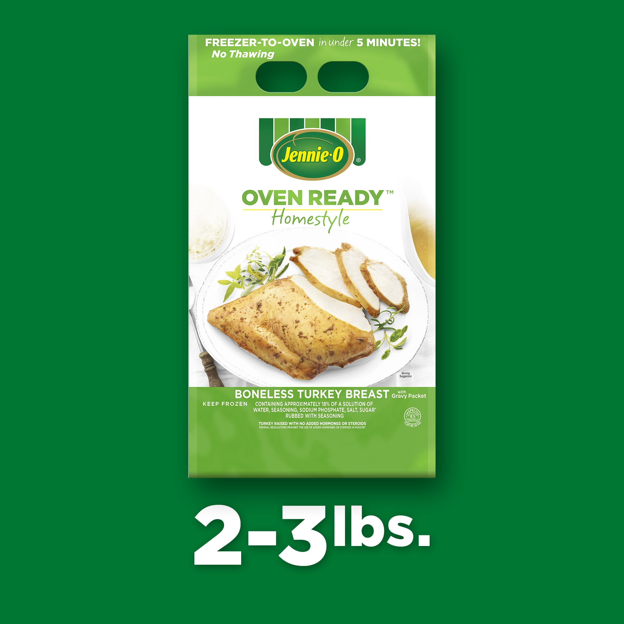 Jennie-O, Frozen, Oven Ready Boneless Turkey Breast, 2.0-3.0 lb -  Walmart.com